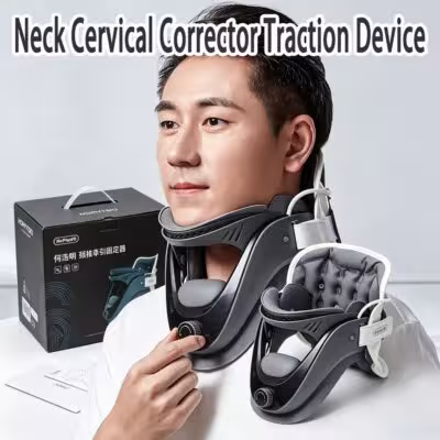 Appareil de traction ergonomique réglable pour le cou et le dos