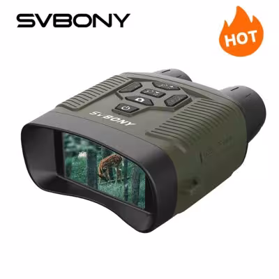 SVBONY SX31 skaitmeniniai infraraudonųjų spindulių naktinio matymo žiūronai su 4K vaizdo įrašymu medžioklei ir stovyklavimui