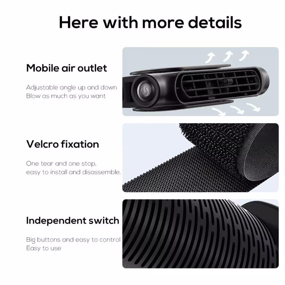 a car seat fan