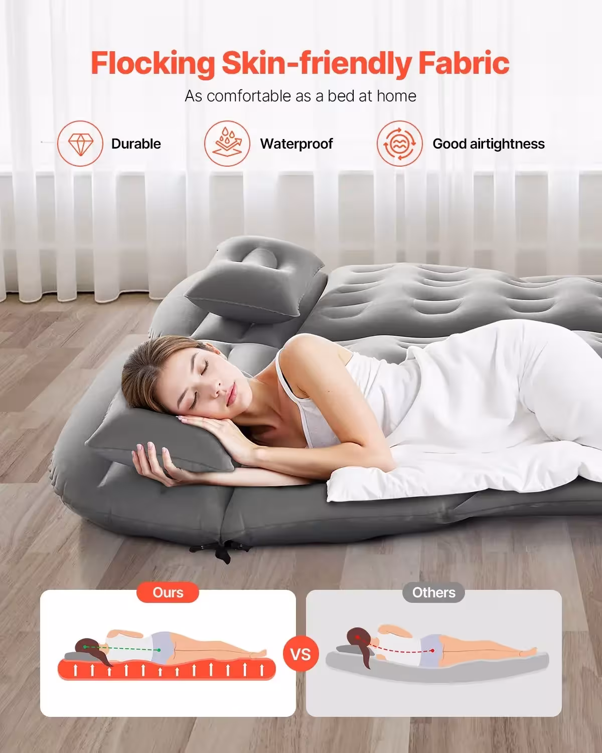 colchón inflable para automóvil