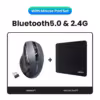 tappetino per mouse dual-mode