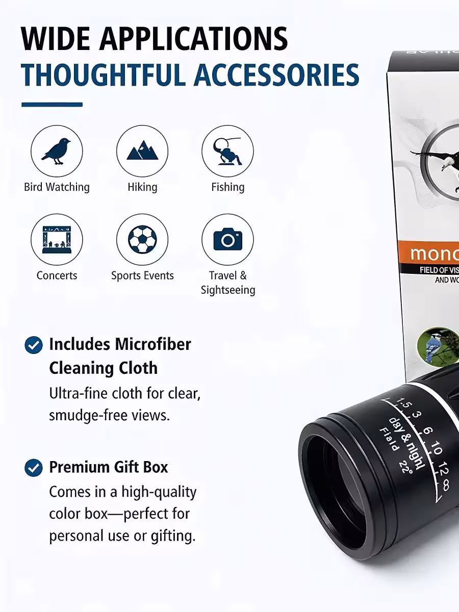 Monokular HD 16x52