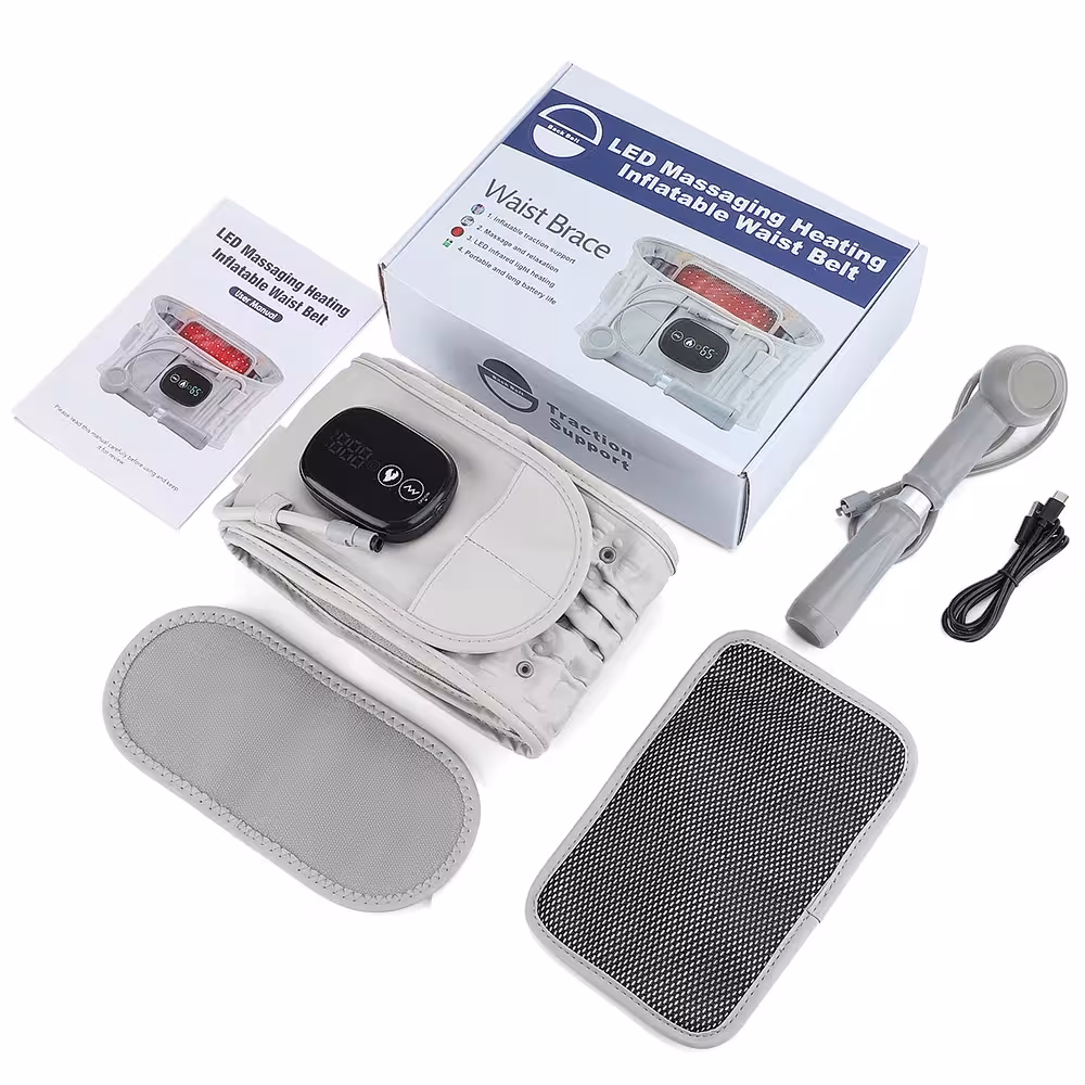 heated back massage belt