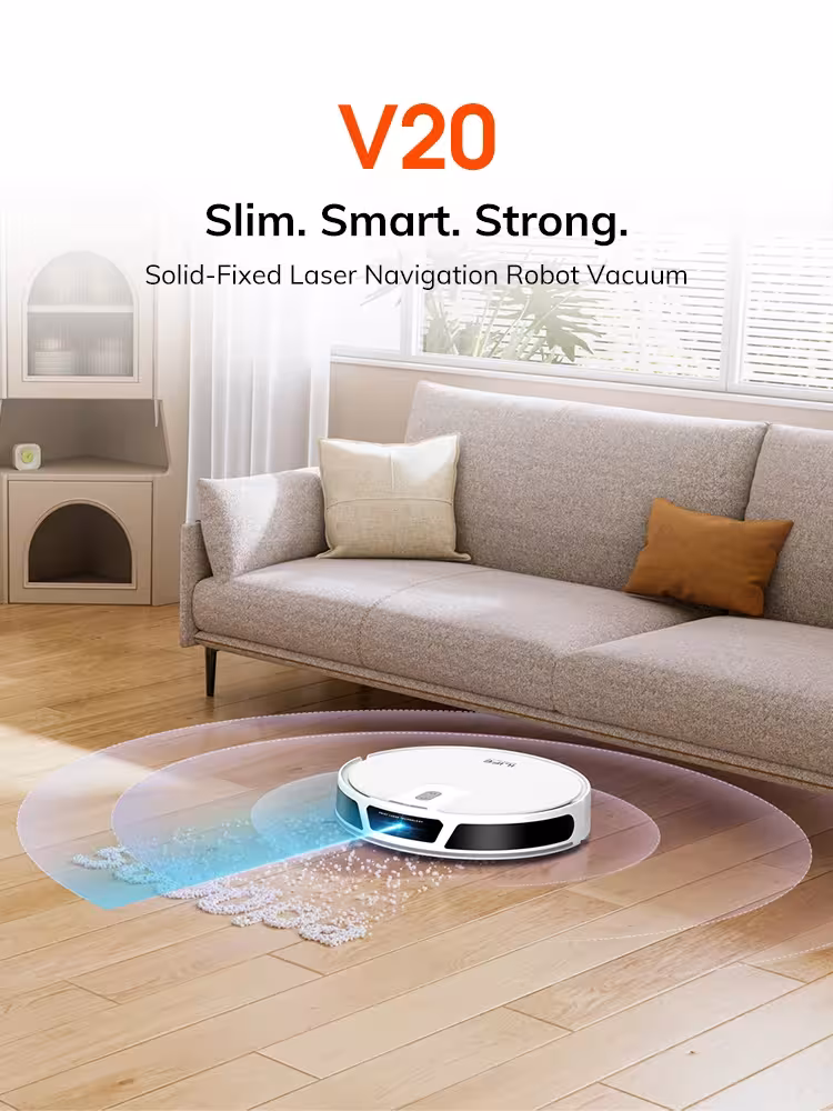 robotas dulkių siurblys 5000Pa