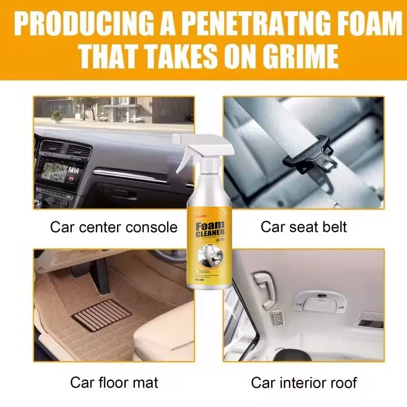 spray limpiador para interiores de coche