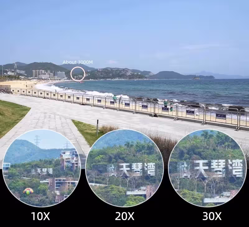 monocular mini 10-30x21