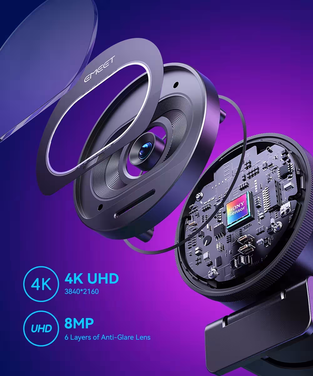 4K cámara de transmisión USB