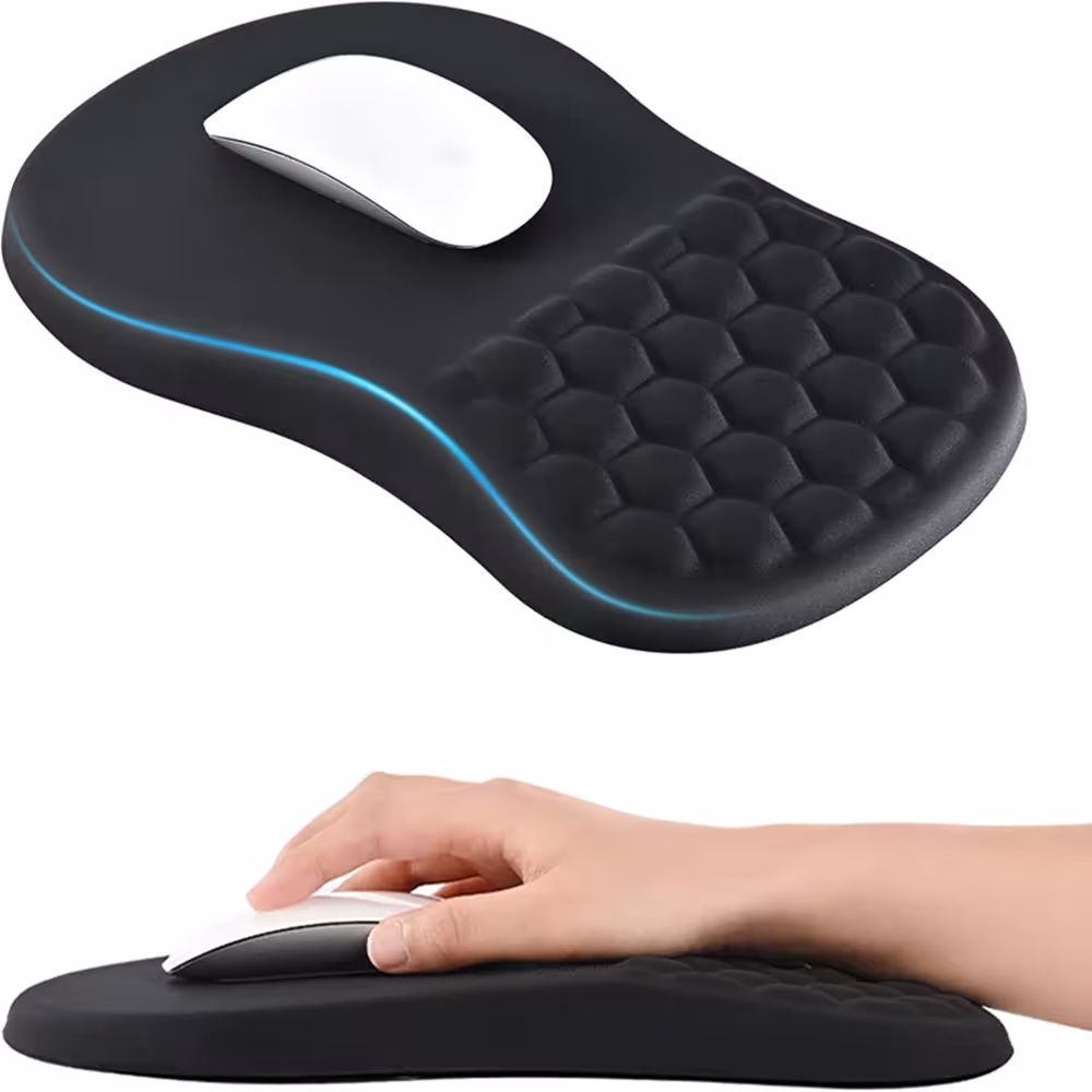 Ergonomic mouse pad