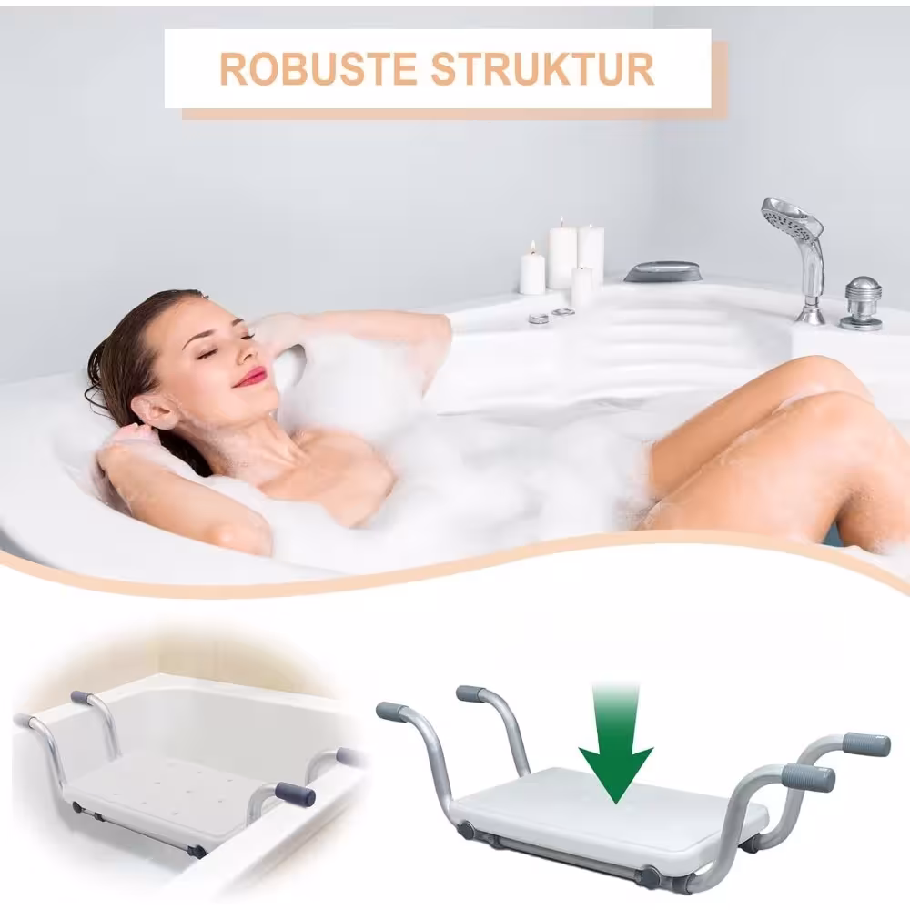non-slip bath chair