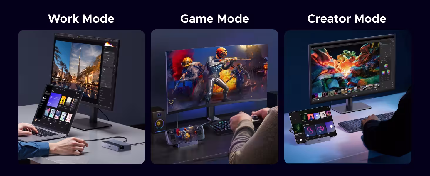 Hub USB-C Steam Deck