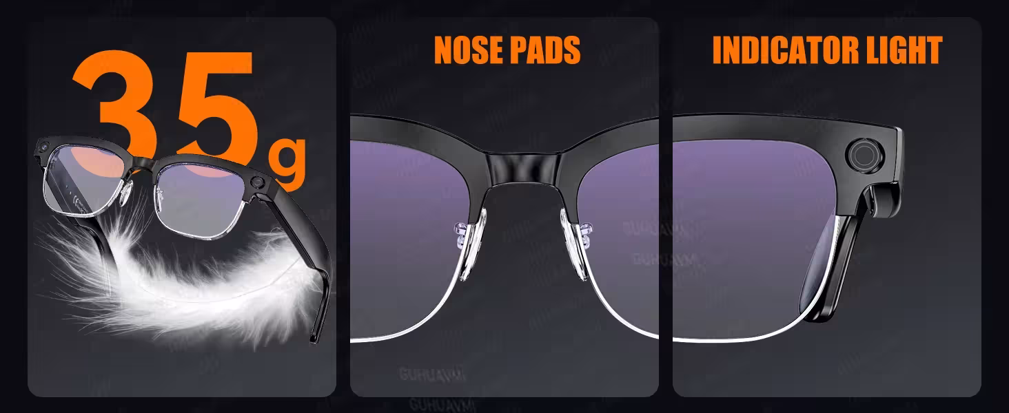 smart glasses with camera