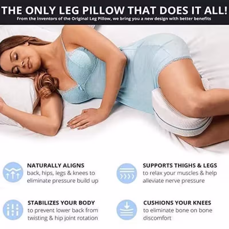 memory foam leg pillow