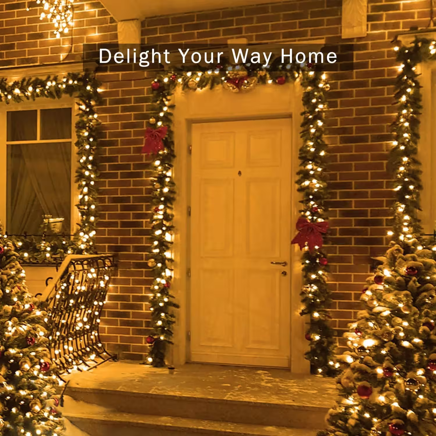 Solar LED string lights