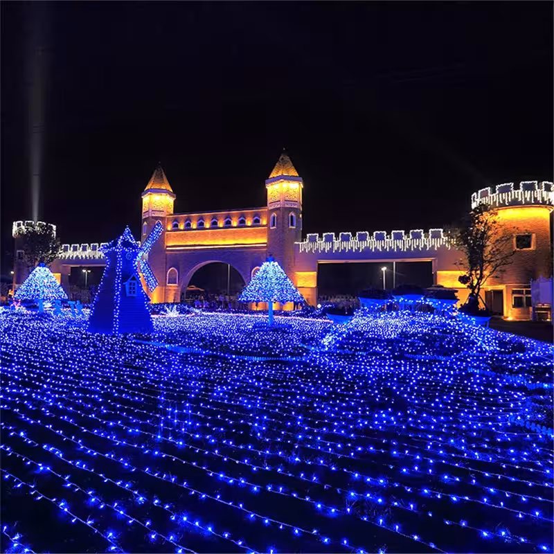 Outdoor LED string lights