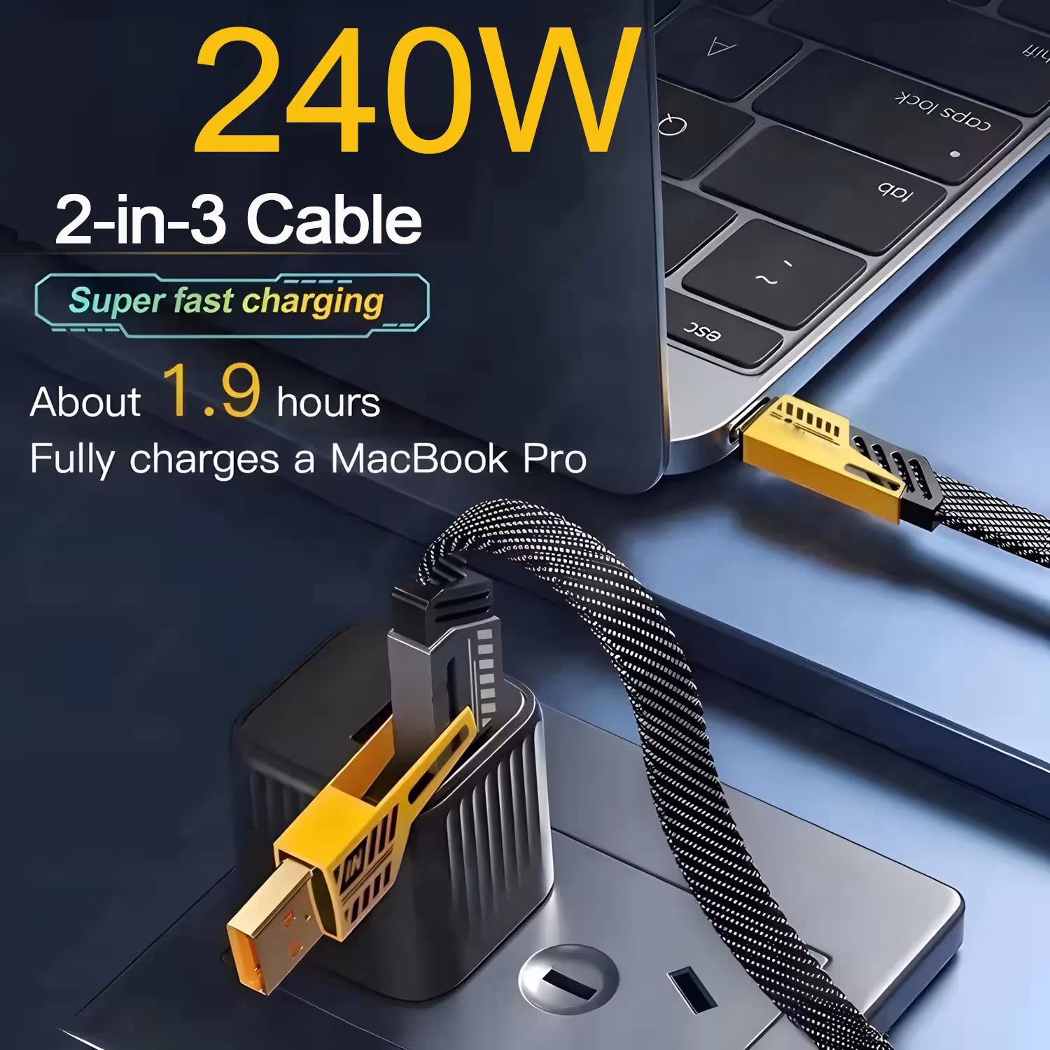 Câble de charge USB Type C