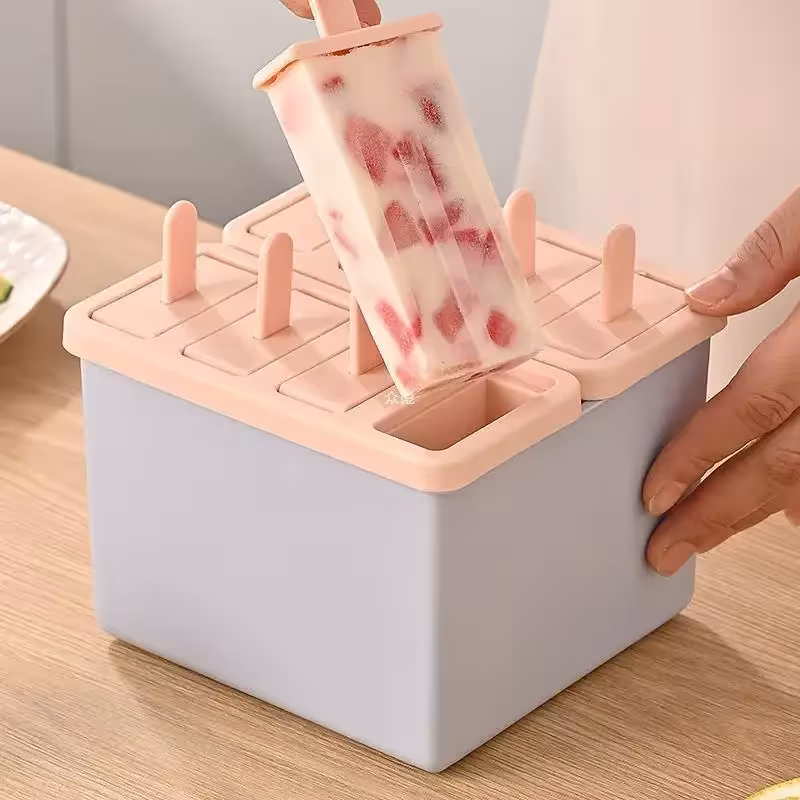 formine per ghiaccioli con coperchio