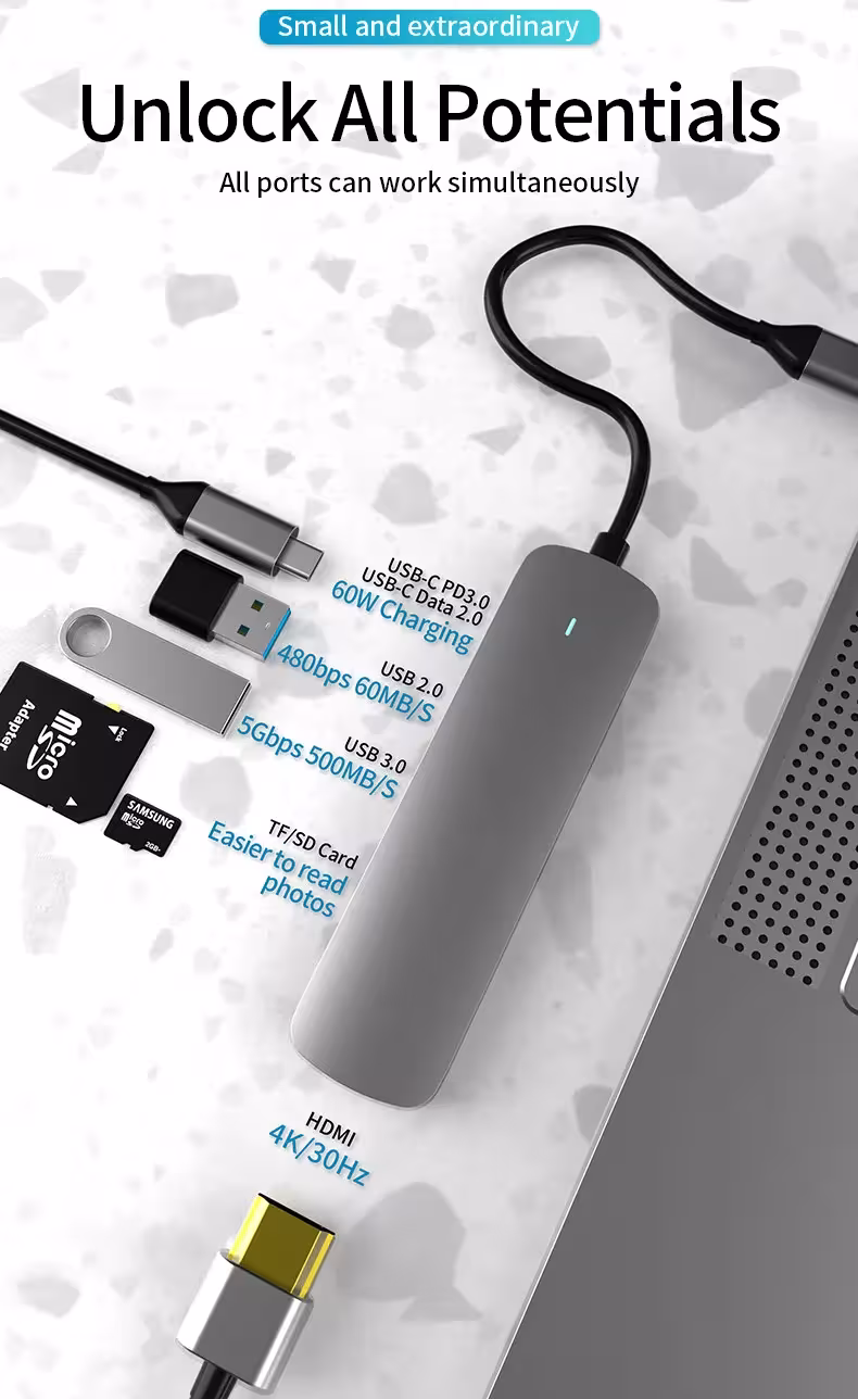 Adattatore USB-C per MacBook Air