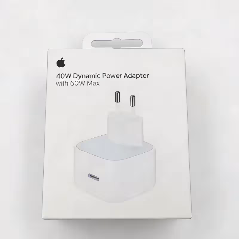 40W-60W USB-C greitojo įkrovimo adapteris, skirtas iPhone 17, 16 Pro Max, 15 Plus ir kitiems Apple įrenginiams