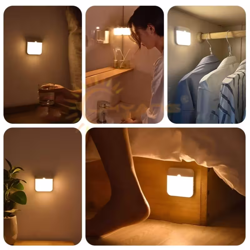 lampe de nuit avec détecteur de mouvement