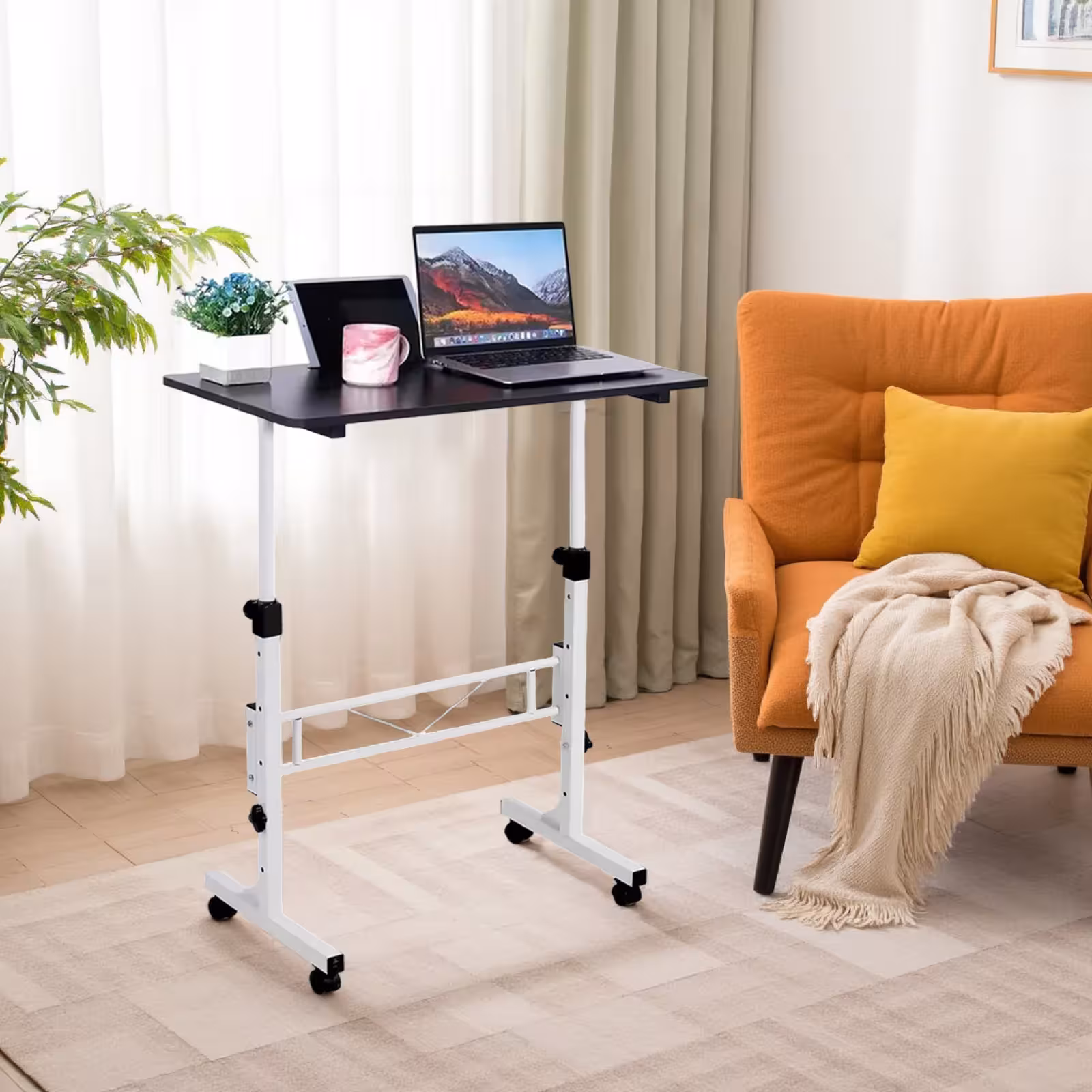 Mesa con altura ajustable