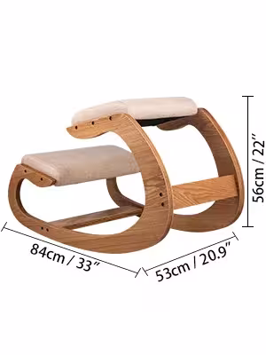sedia ergonomica con schienale