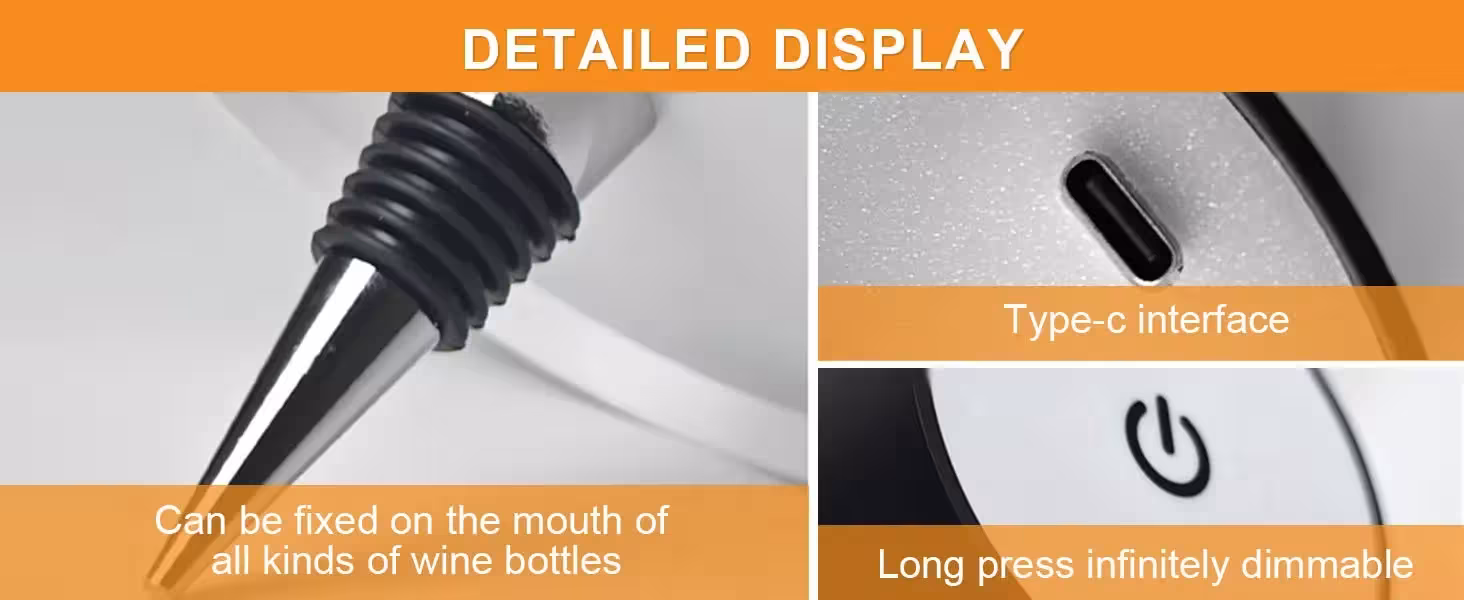 lampe de table en forme de bouteille