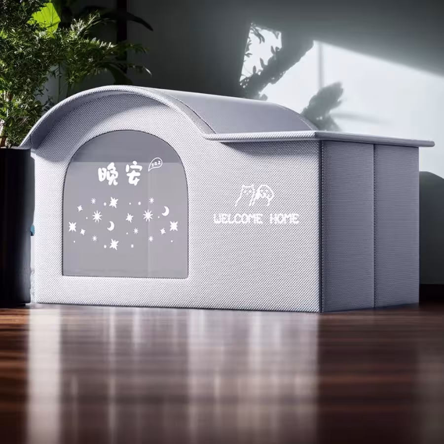 casa de vacaciones congelado para perro