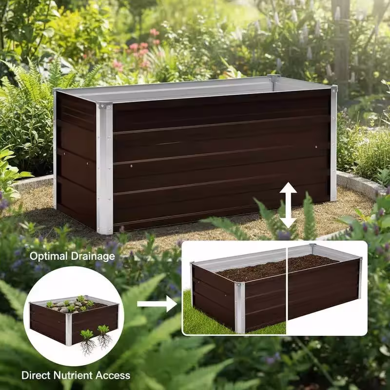 raised garden bed