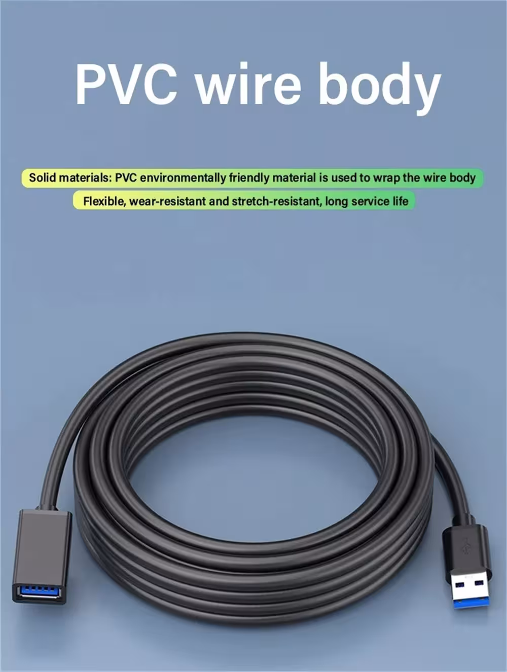 USB 3.0 pratęsimo kabelis