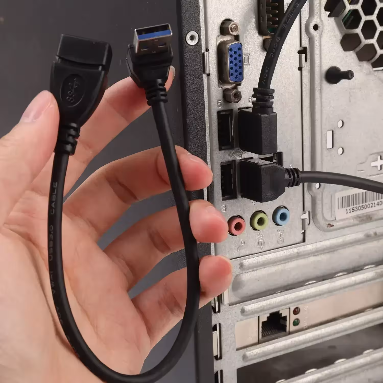 USB 3.0 ilginimo kabelis