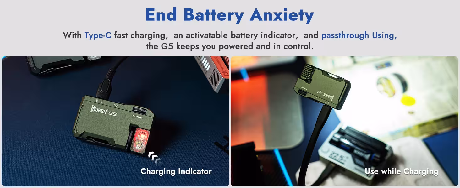 lampe rechargeable EDC