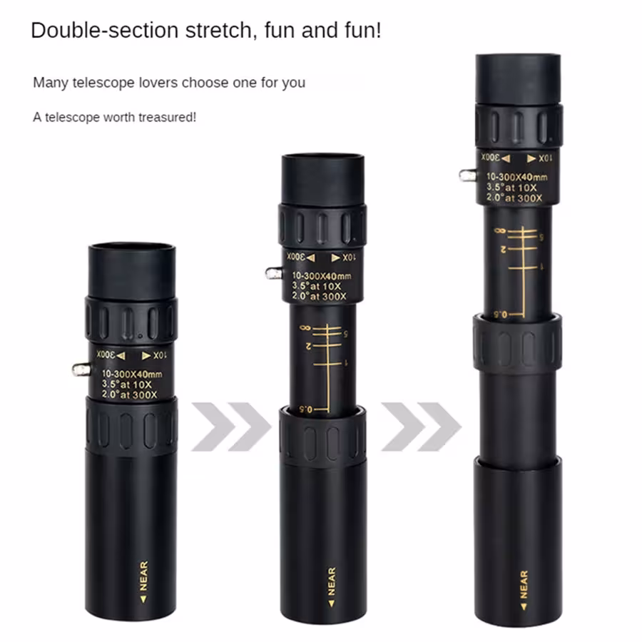 monocular 10-300x40