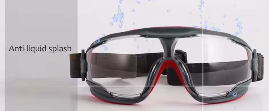 Schutzbrille gegen Spritzwasser