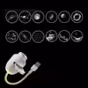 light with 12 slide images