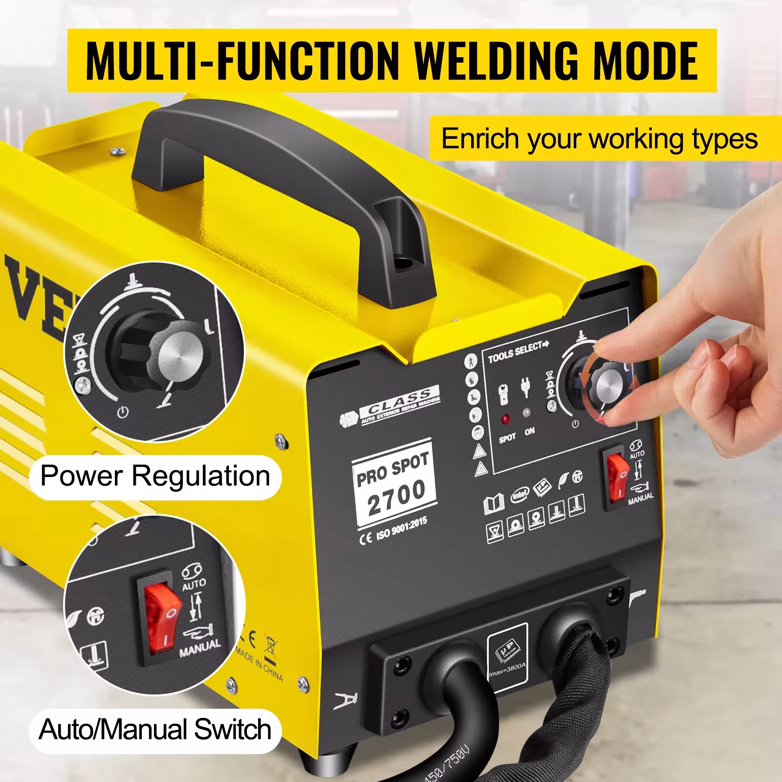 Spot welding machine