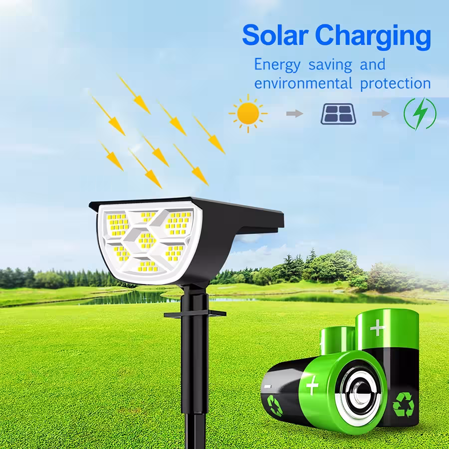 solar LED spotlight