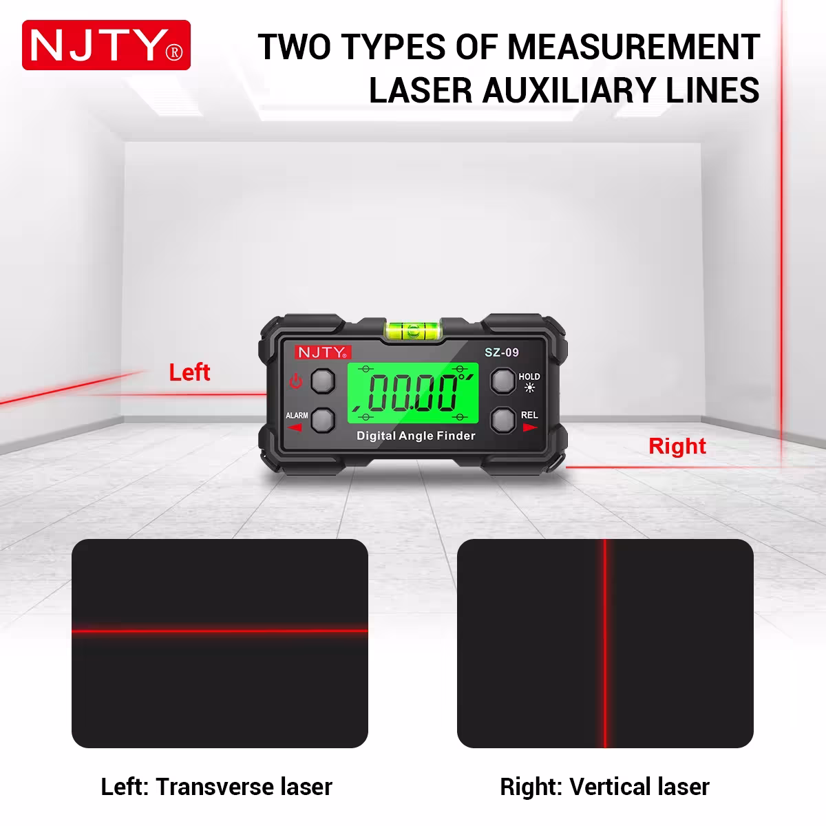 digital laser angle finder