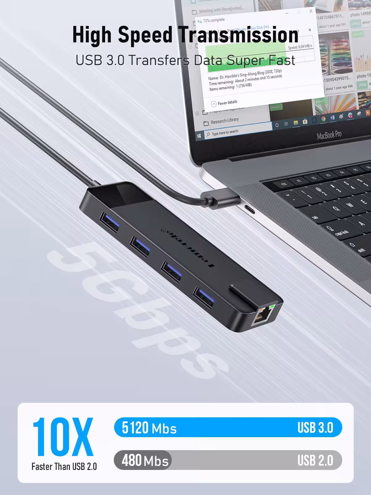 USB C doko stotelė