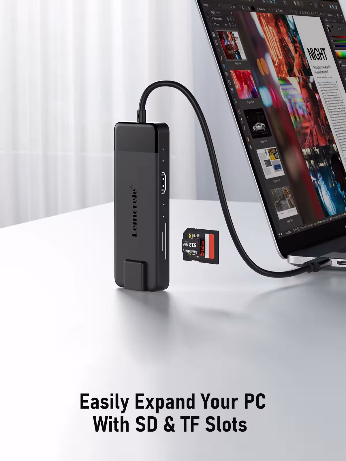 USB C doko stotelė
