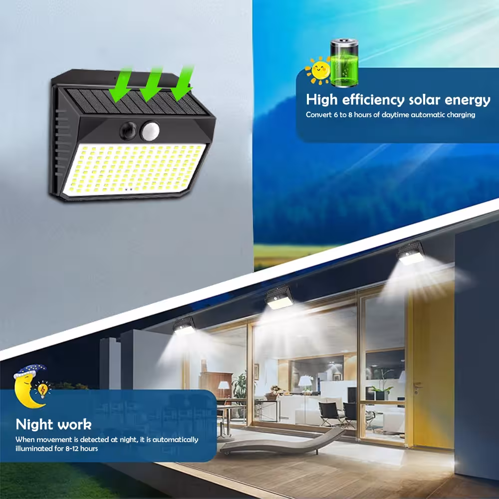 solar lempa su judesio sensoriumi
