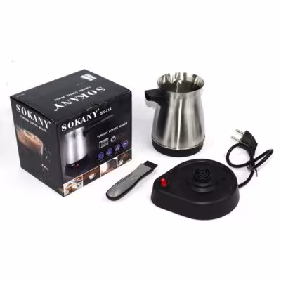 Macchina di cottura del caffè greco elettrico in acciaio inossidabile Moka Pot