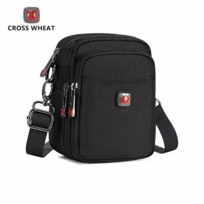 Sac à bandoulière multifonction suisse, imperméable en tissu Oxford