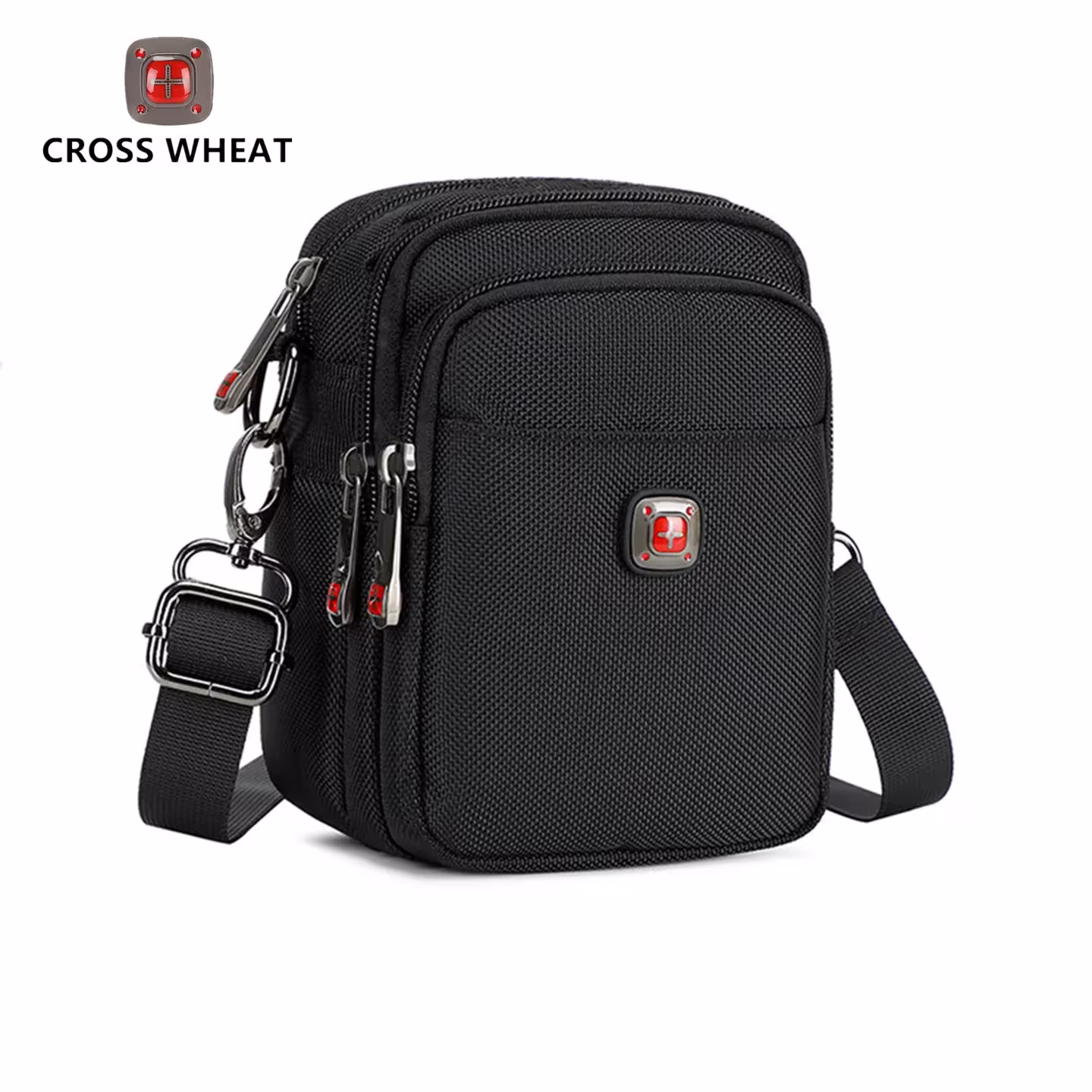 Sac à bandoulière multifonction suisse, imperméable en tissu Oxford