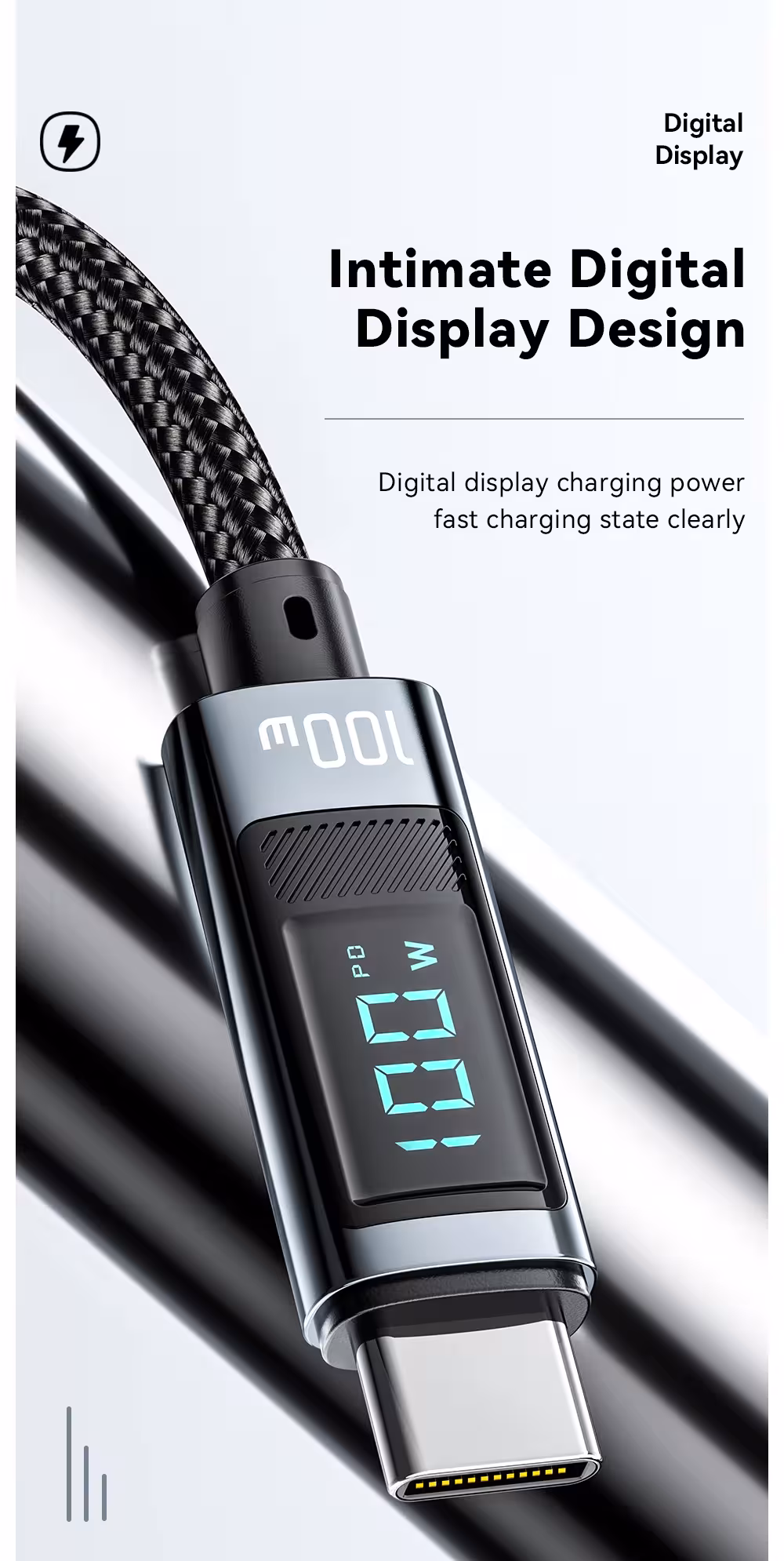 USB-C kabelis 240W
