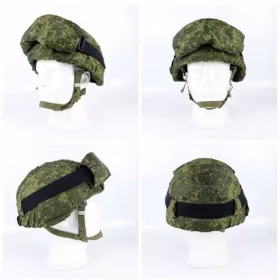 Casque tactique 6b47 pour la chasse et l'entraînement, vert universel