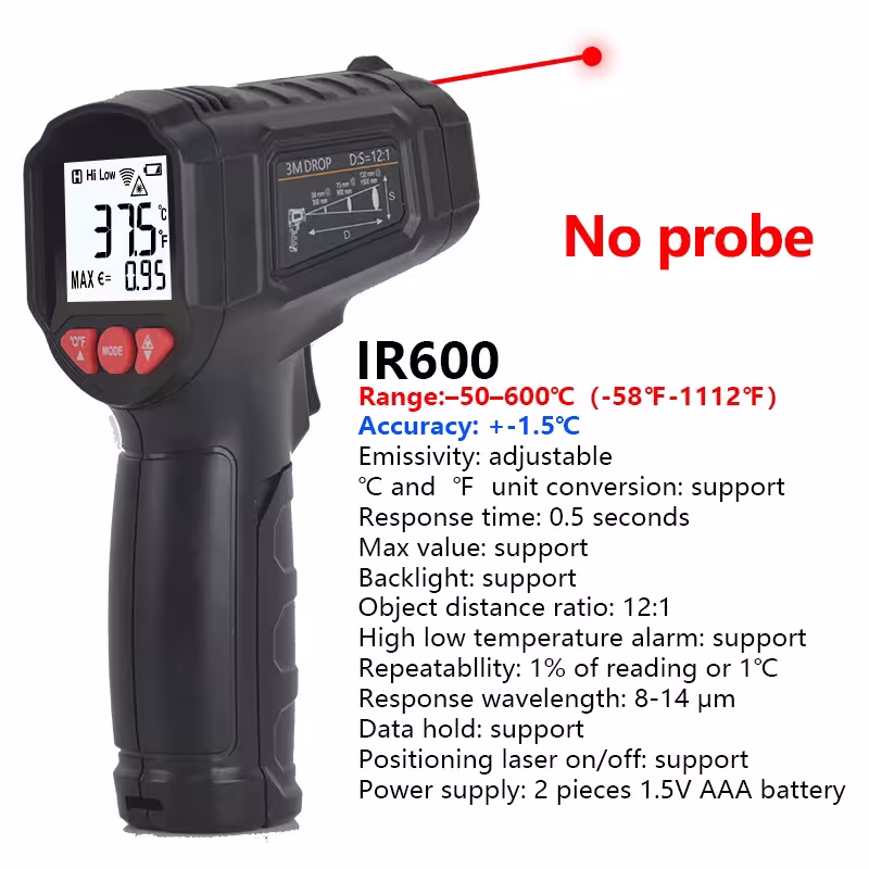 laser à thermomètre infrarouge