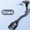 down