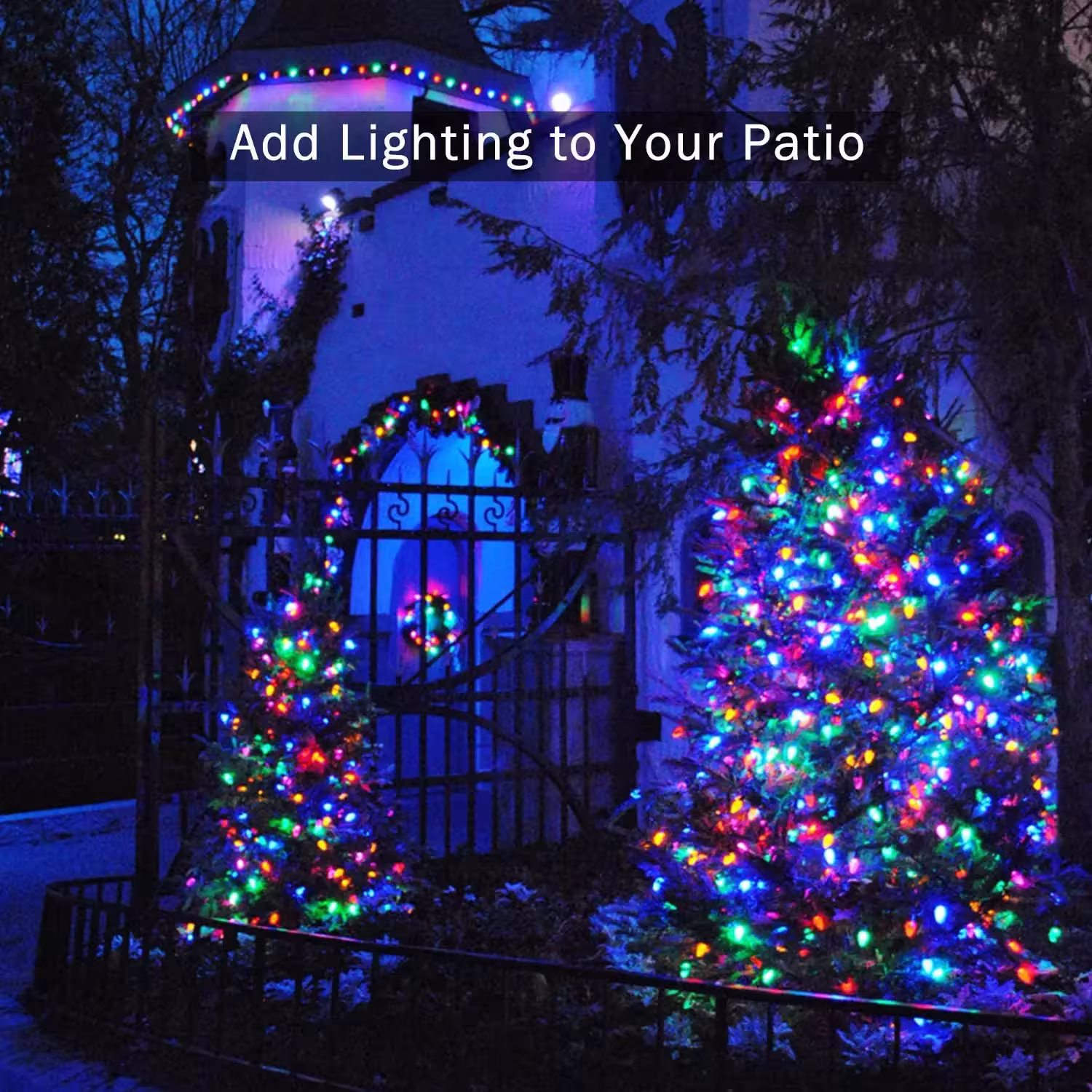 Solar LED string lights