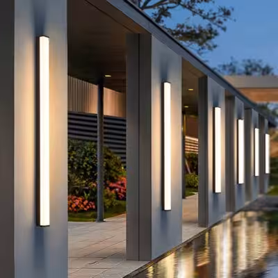 LED lauko sieninis šviestuvas IP65 vandeniui atsparus terasai, sodui, verandai, garažo durims, modernaus dizaino