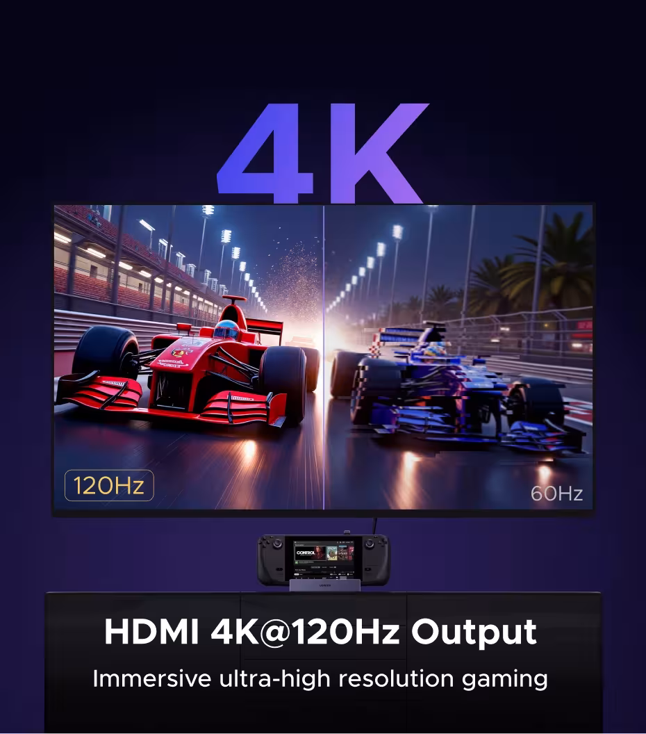 Hub USB-C Steam Deck